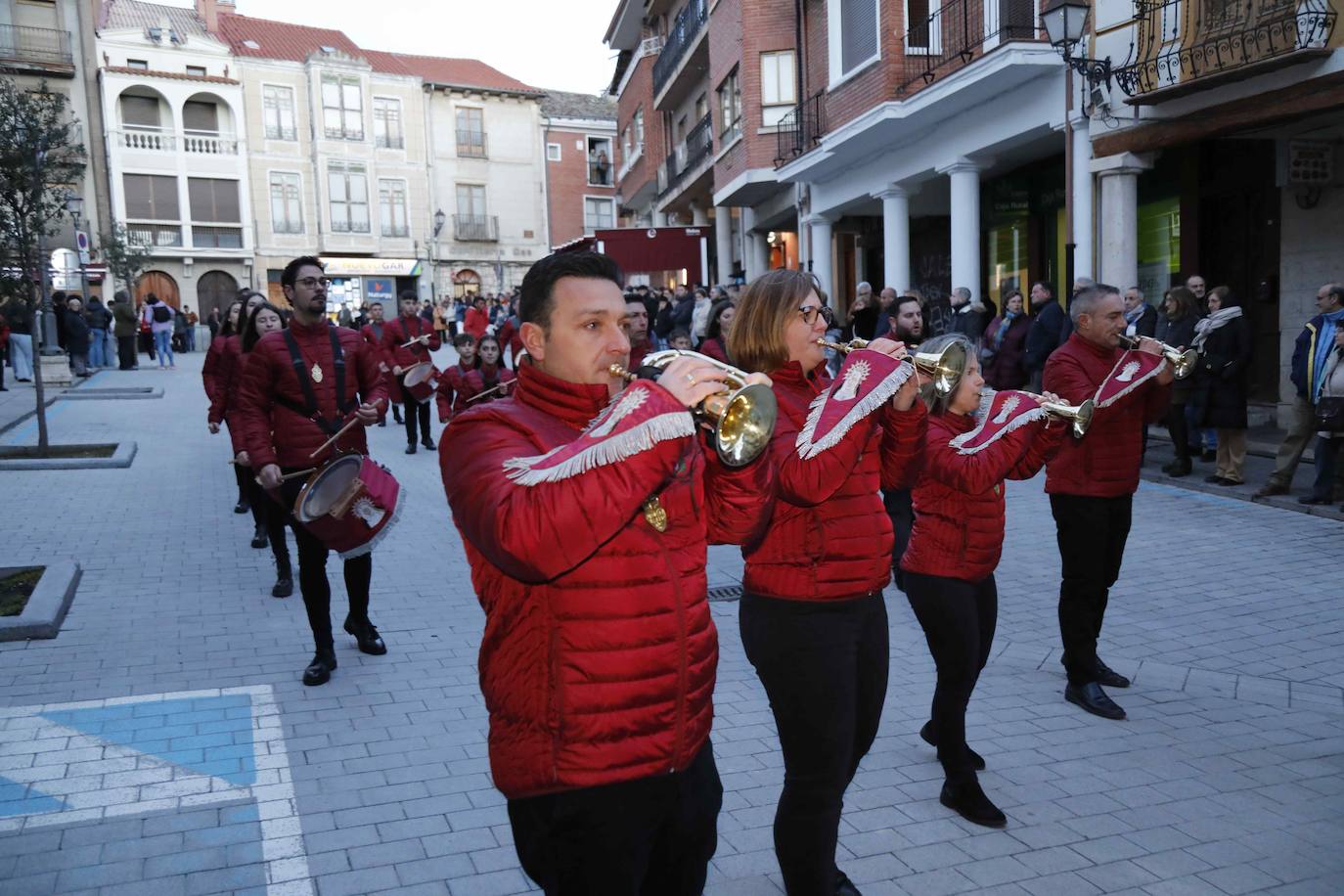 Pasacalles de bandas de Semana Santa en Peñafiel