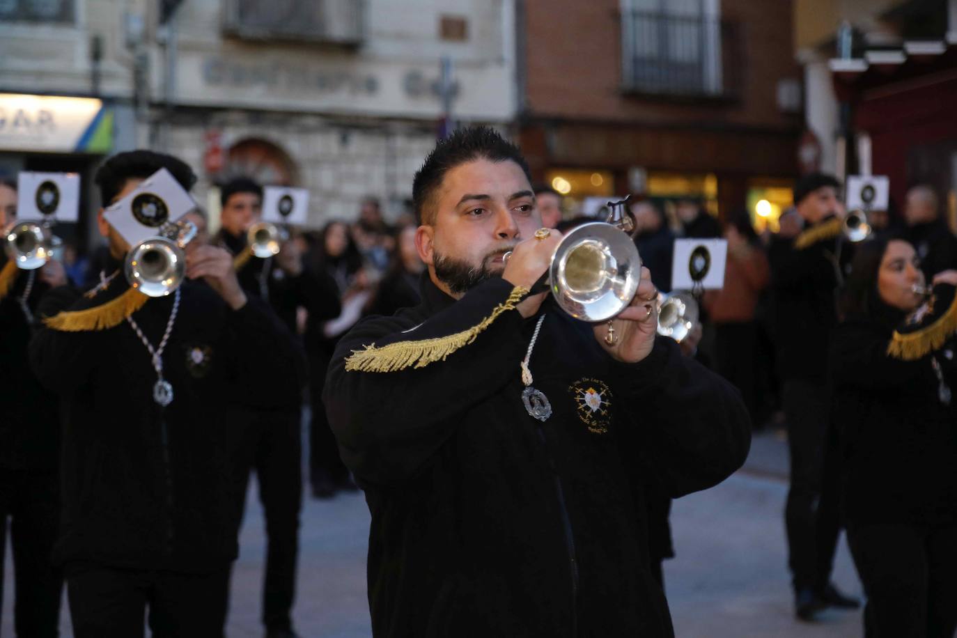 Pasacalles de bandas de Semana Santa en Peñafiel
