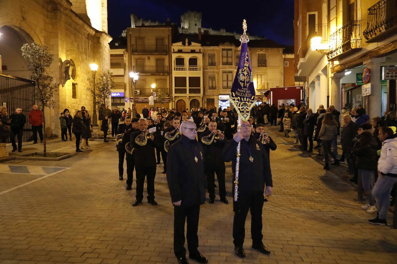Pasacalles de bandas de Semana Santa en Peñafiel