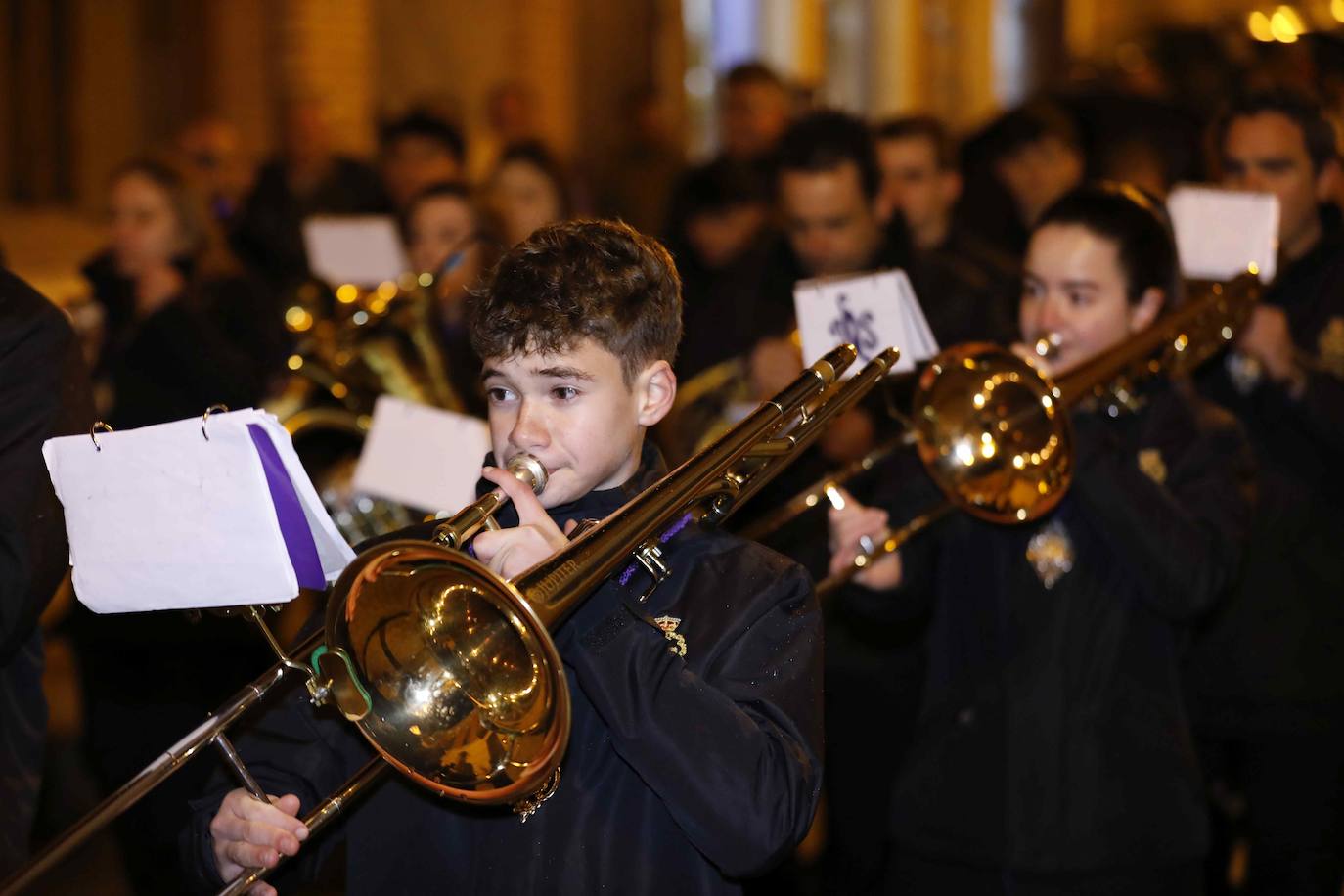 Pasacalles de bandas de Semana Santa en Peñafiel
