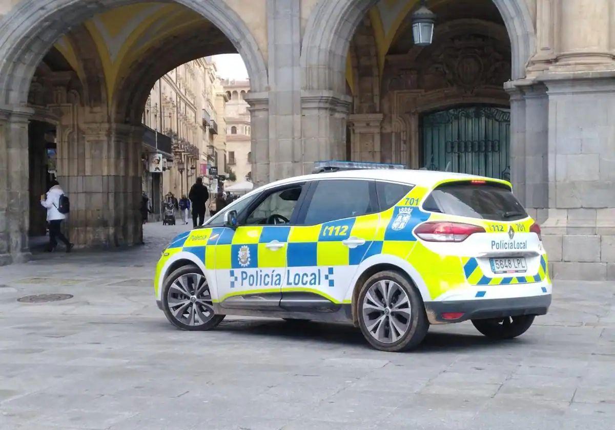 Coche patrulla de la Policía Local.