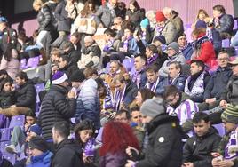 Partido en el estadio José Zorrilla entre el Real Valladolid y el Real Zaragoza