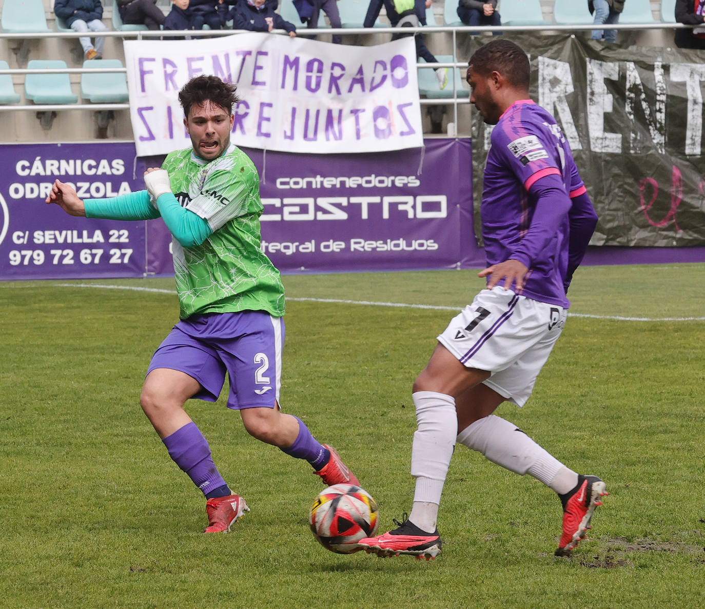 Empate sin goles en el derbi Palencia CF-Becerril