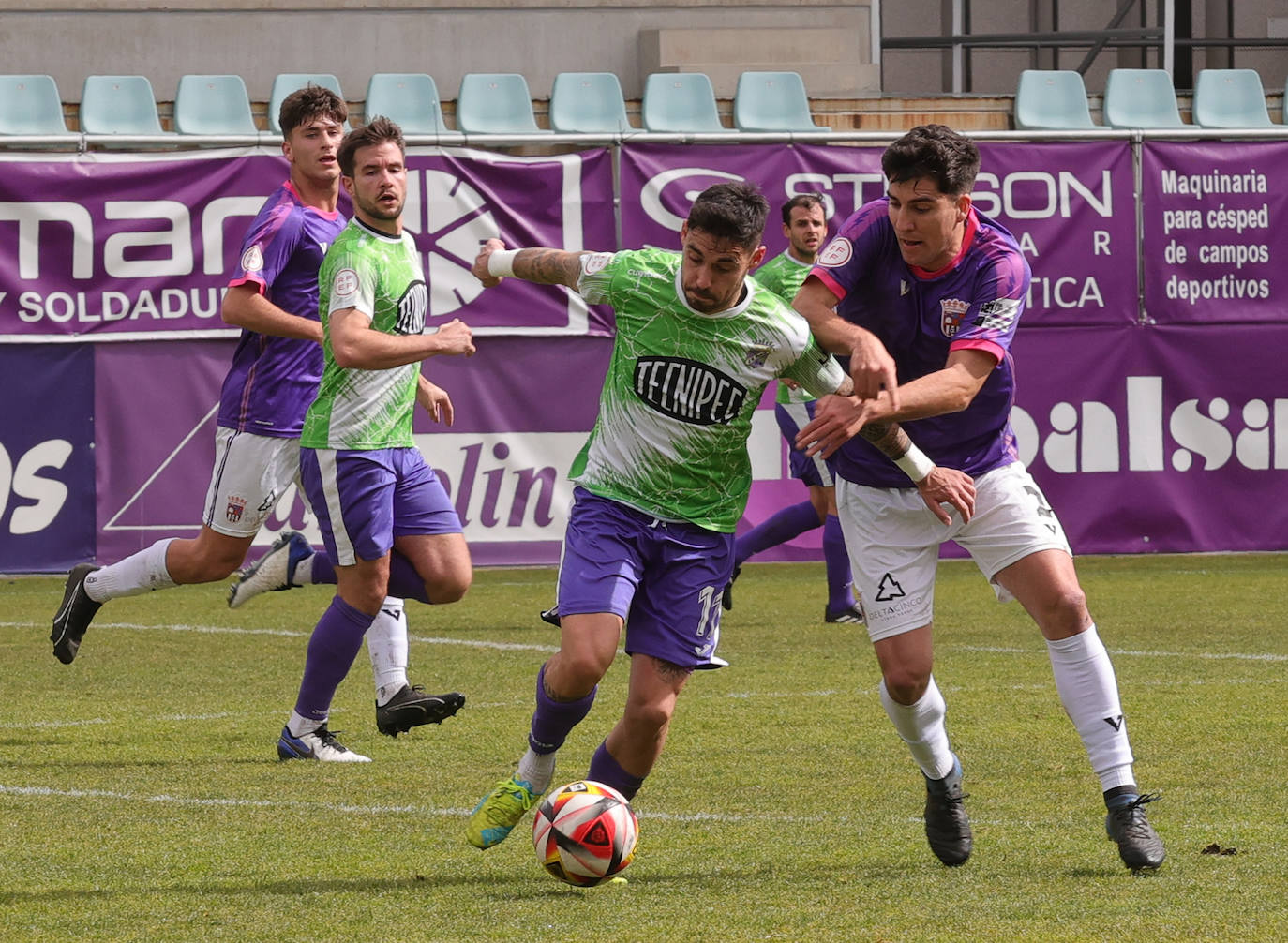 Empate sin goles en el derbi Palencia CF-Becerril