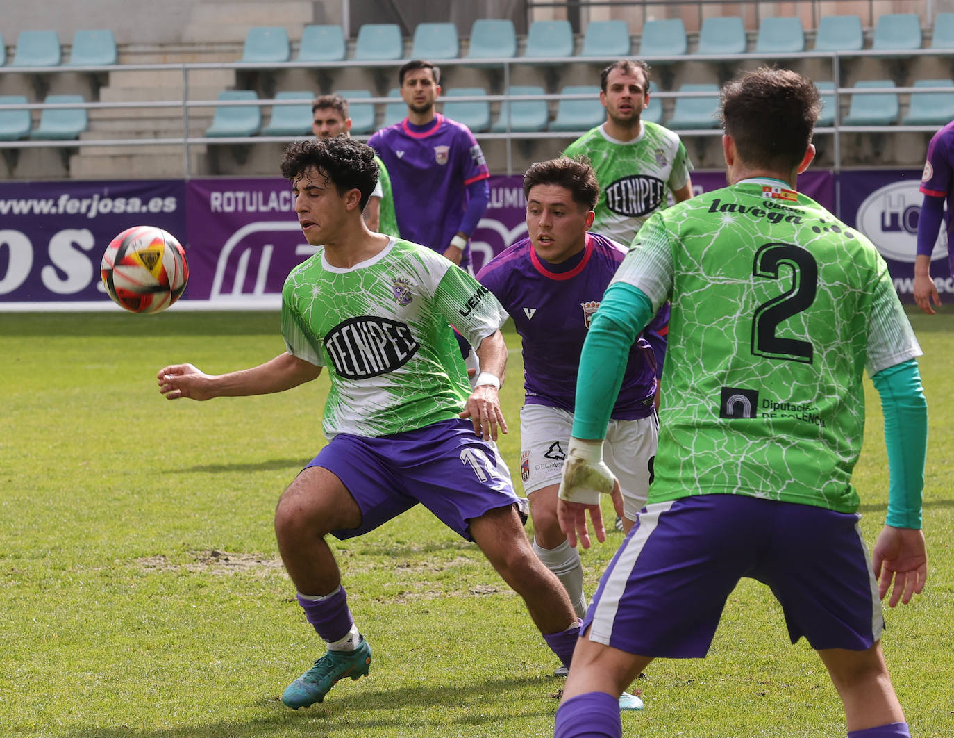 Empate sin goles en el derbi Palencia CF-Becerril