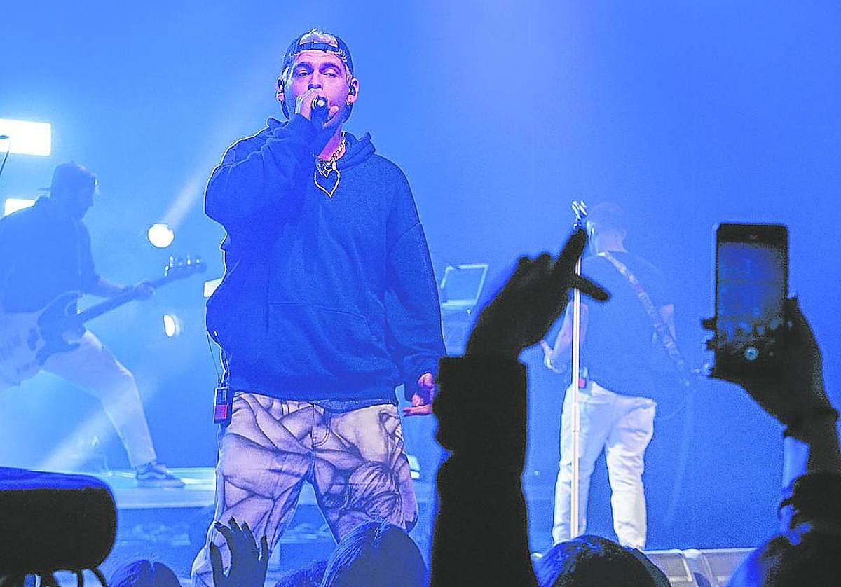 Un momento de la actuación de Hens en el Juan Bravo.