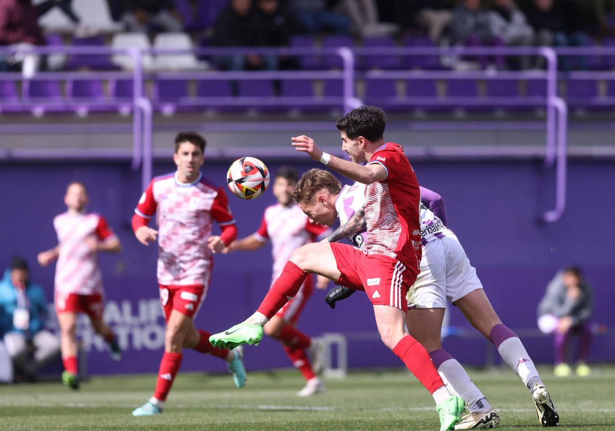 Las imágenes del partido del Promesas frente al SD Compostela