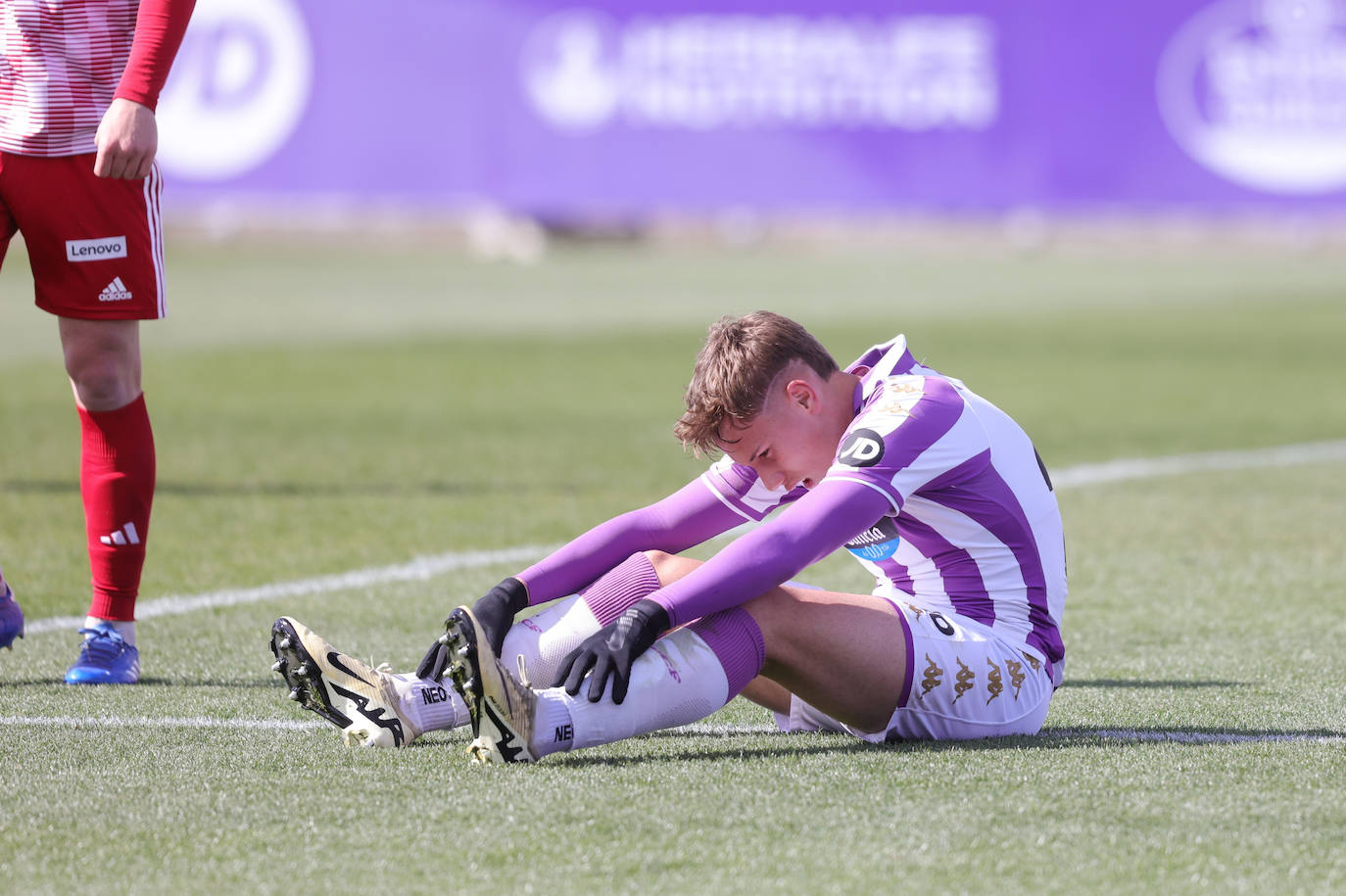 Las imágenes del partido del Promesas frente al SD Compostela