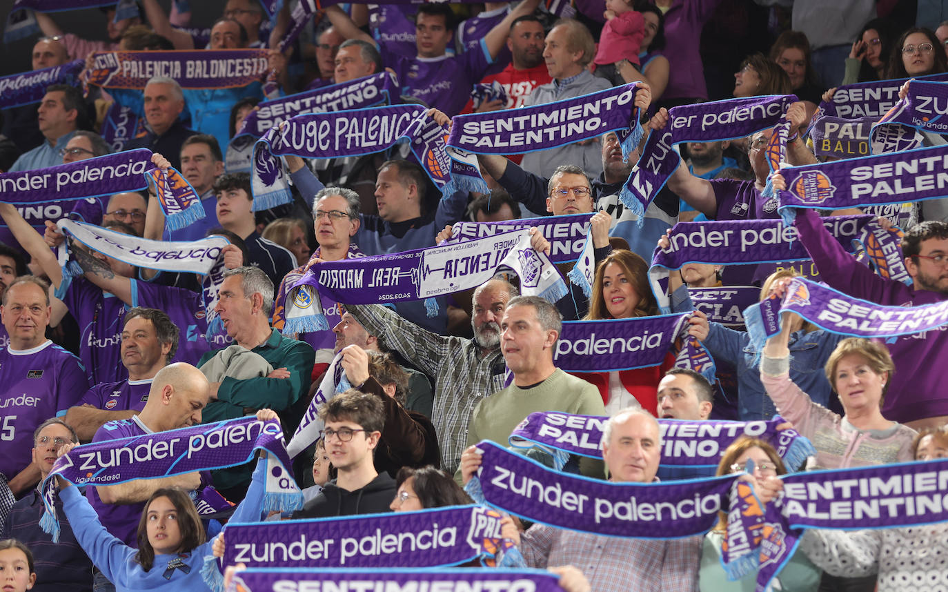 Búscate en el Pabellón en el partido del Zunder Palencia-Andorra