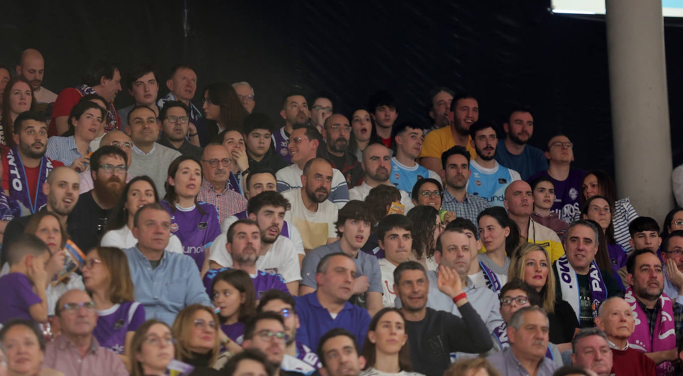 Búscate en el Pabellón en el partido del Zunder Palencia-Andorra