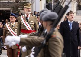 El Rey preside el acto en Valladolid.