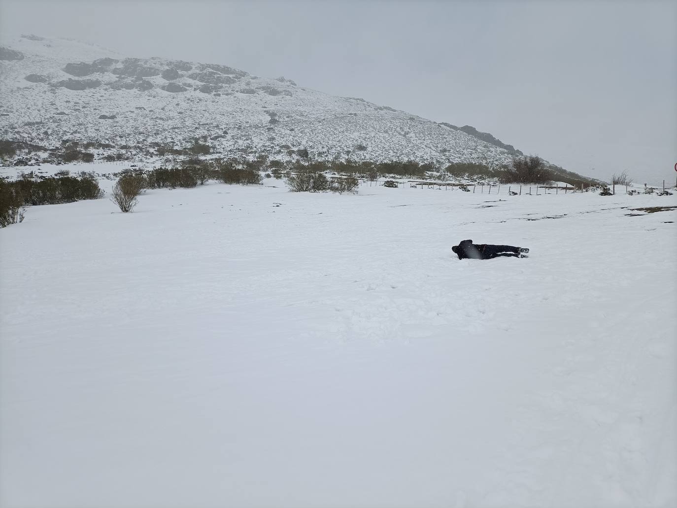 La nieve ha sido el gran atractivo turístico de Brañosera