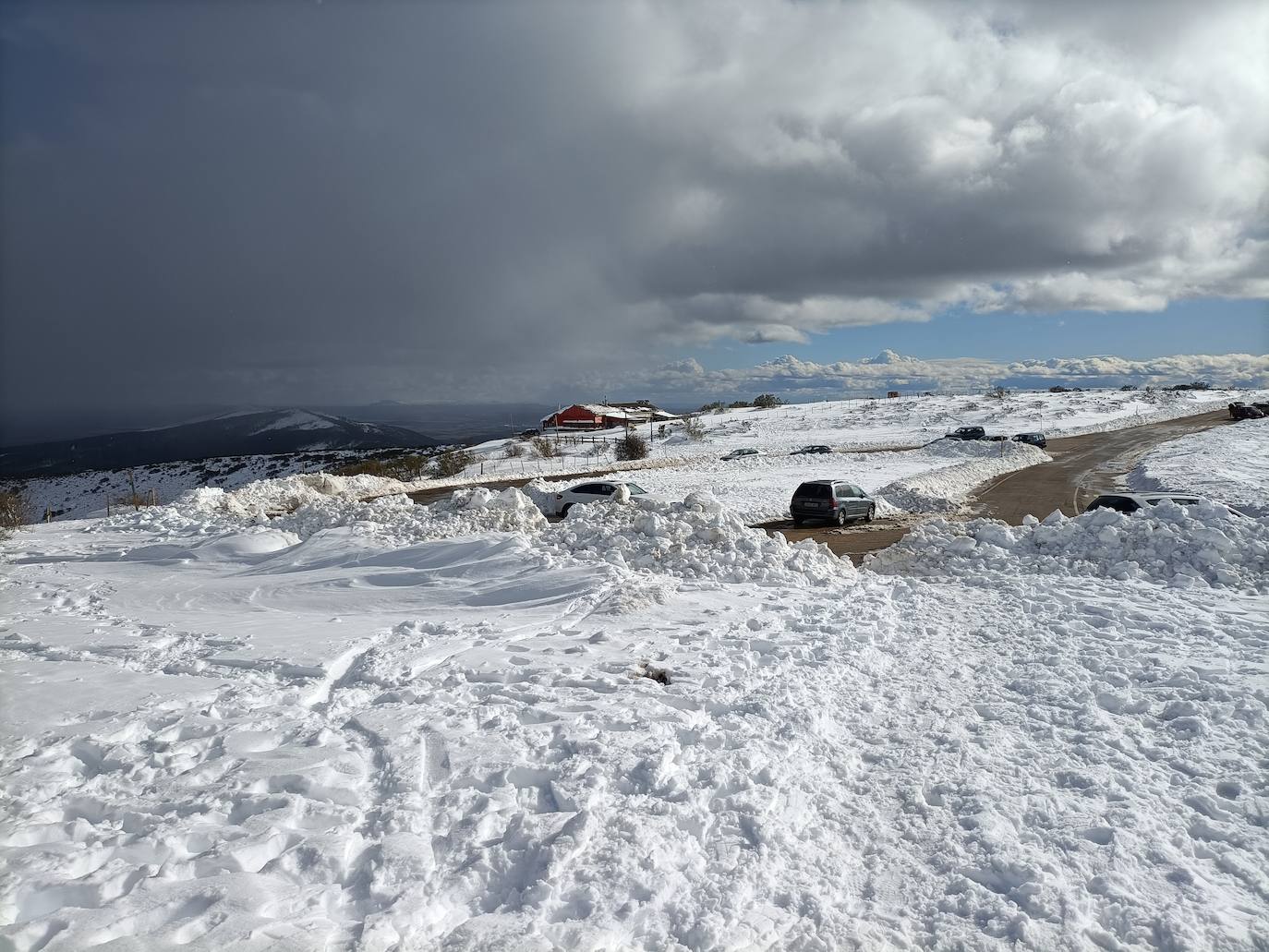 La nieve ha sido el gran atractivo turístico de Brañosera