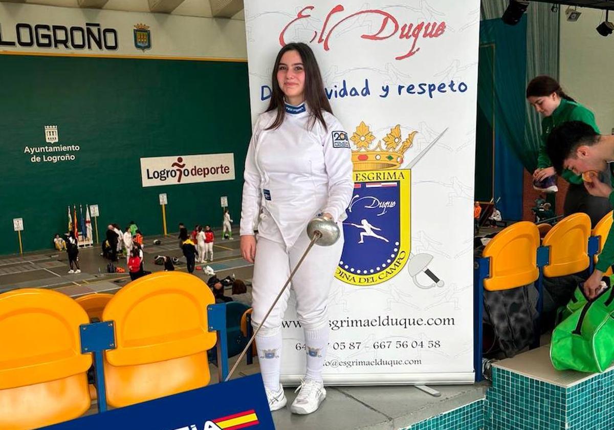 Nora González, después del torneo.