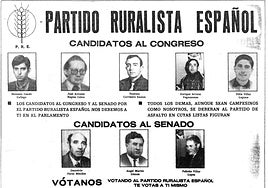 Propaganda electoral del PRE para las elecciones generales de 1979.