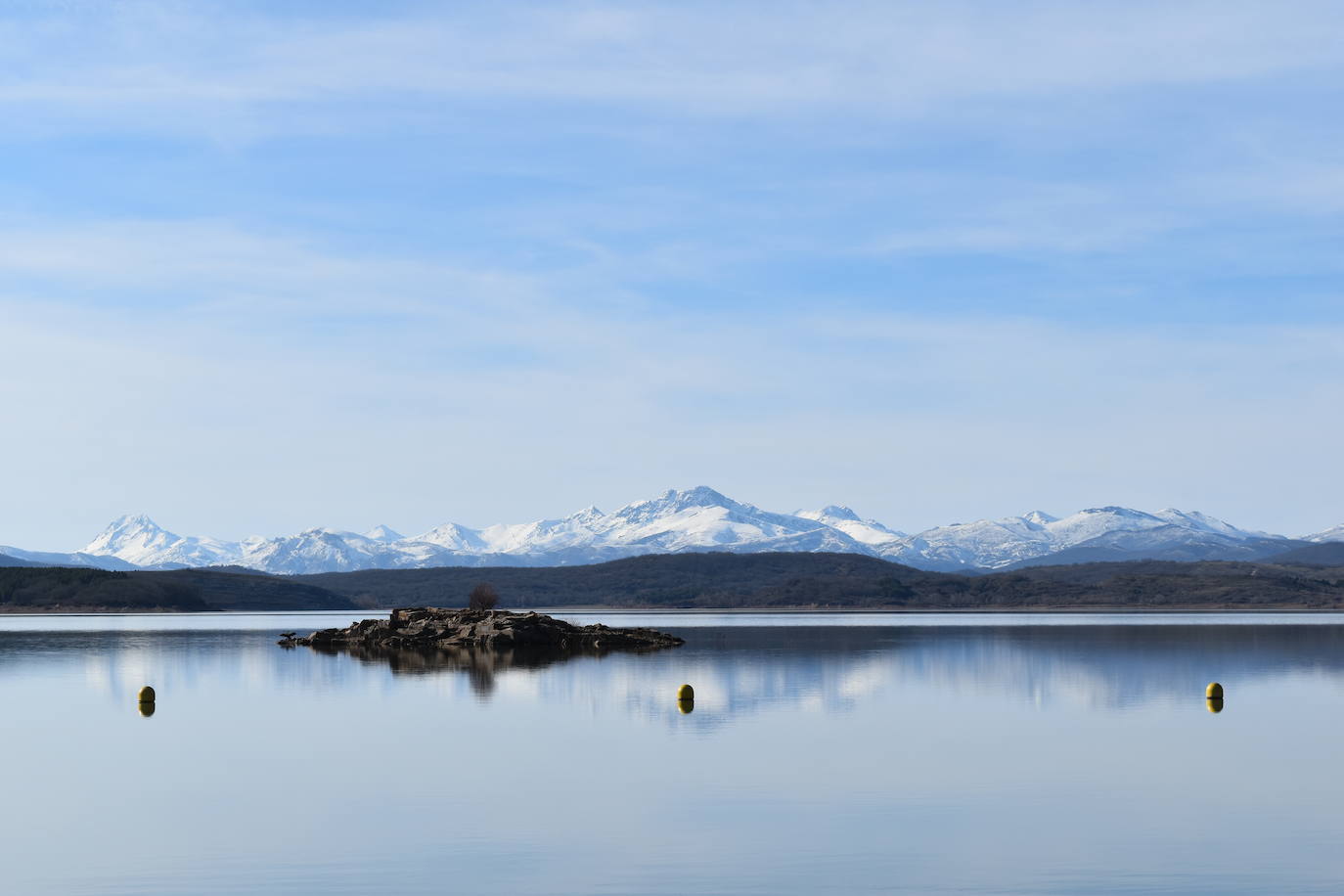 El embalse de Aguilar está al 56% de su capacidad