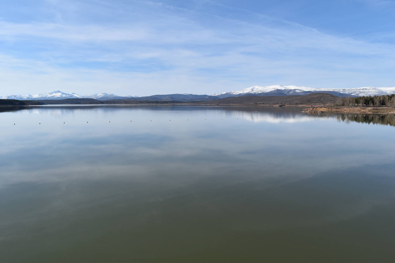 El embalse de Aguilar está al 56% de su capacidad