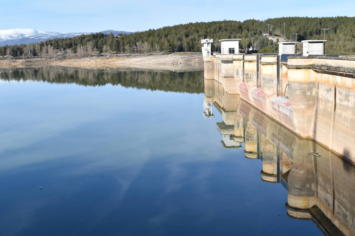 El embalse de Aguilar está al 56% de su capacidad