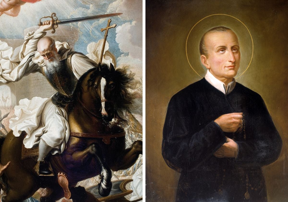San Raimundo de Fitero y San Clemente María Hofbauer.