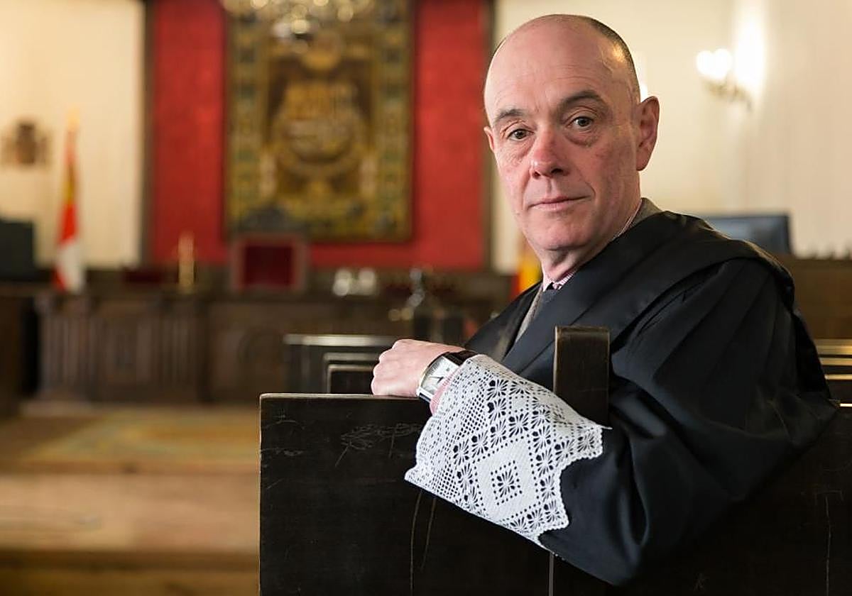 Javier García Encinar, presidente de la Audiencia de Ávila.