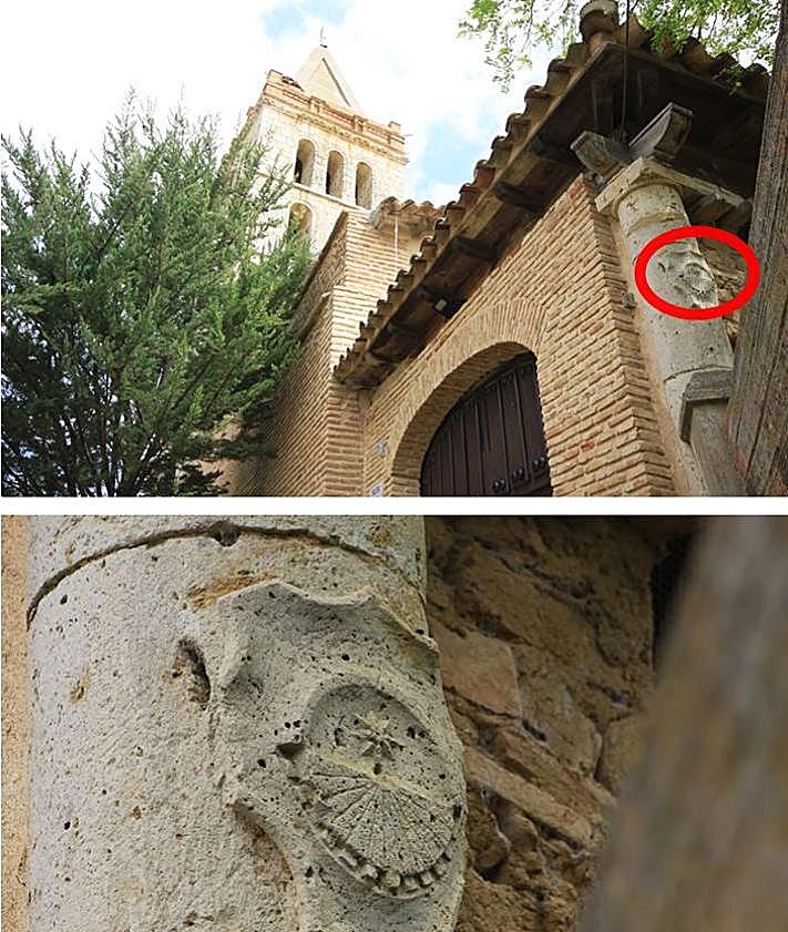 Imagen secundaria 2 - Relojes en la iglesia inacabada de Villardefrades, en los Santos Juanes de Nava del Rey y en Gatón de Campos.