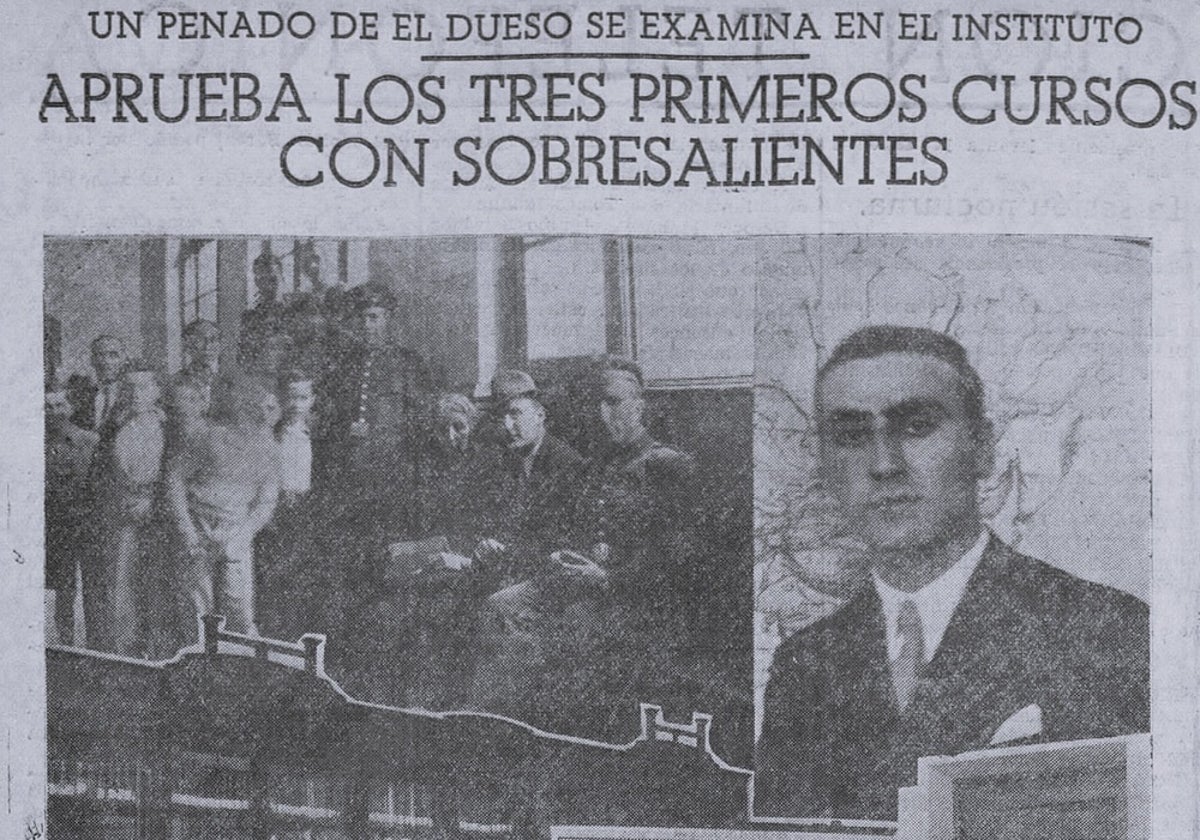 Reportaje sobre Francisco Calle Blanco publicado en El Cantábrico en junio de 1935.