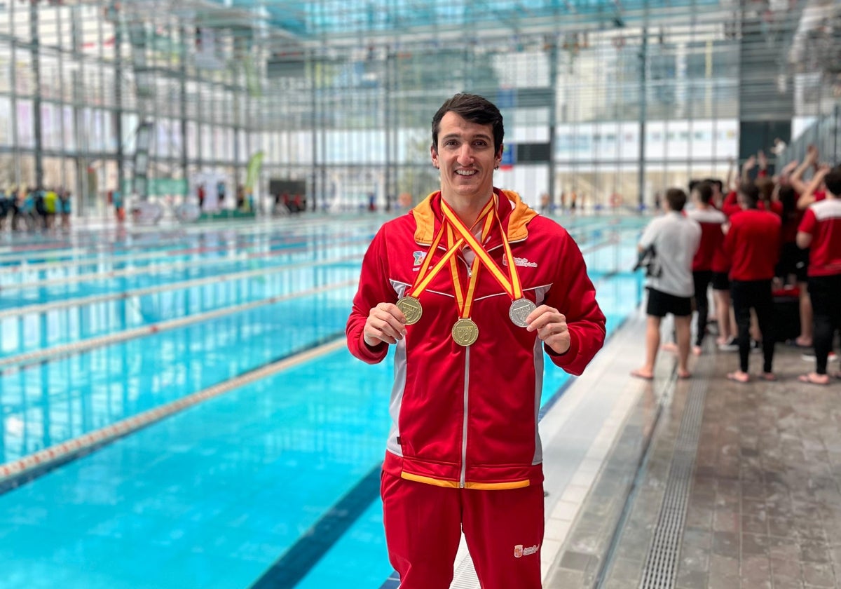 José Antonio Alonso en el Campeonato de España de marzo de 2024