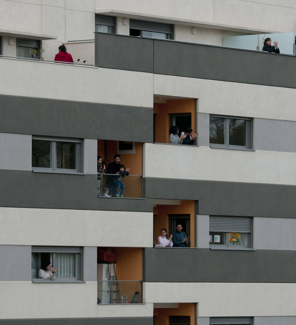 Así estaba Segovia hace cuatro años