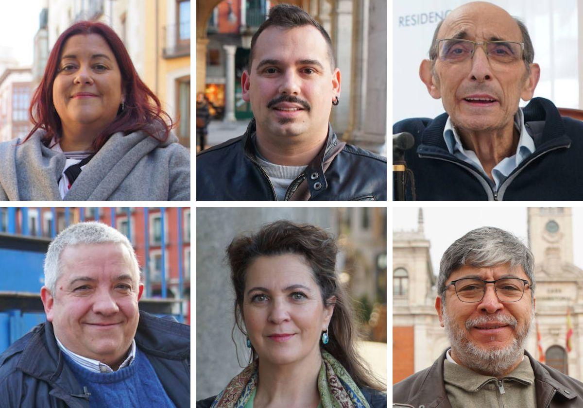 Los suscriptores Susana González, Jonathan Sánchez, Francisco del Fraile, Eduardo Muñoz, Celia González y Pedro Guerrero.