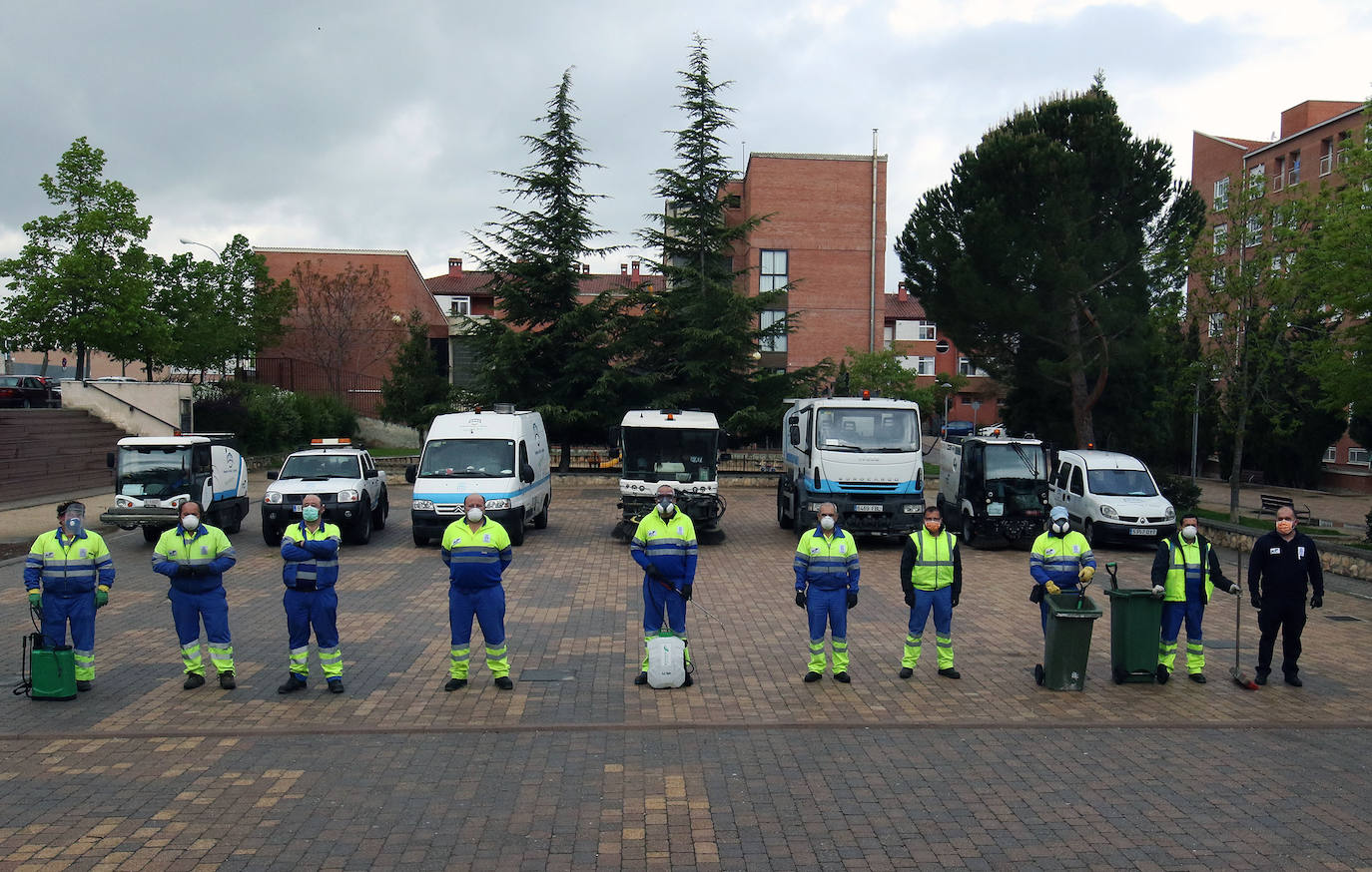 Así estaba Segovia hace cuatro años