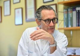 El jefe de Cardiología del Hospital Clínico de Valladolid, Alberto San Román.