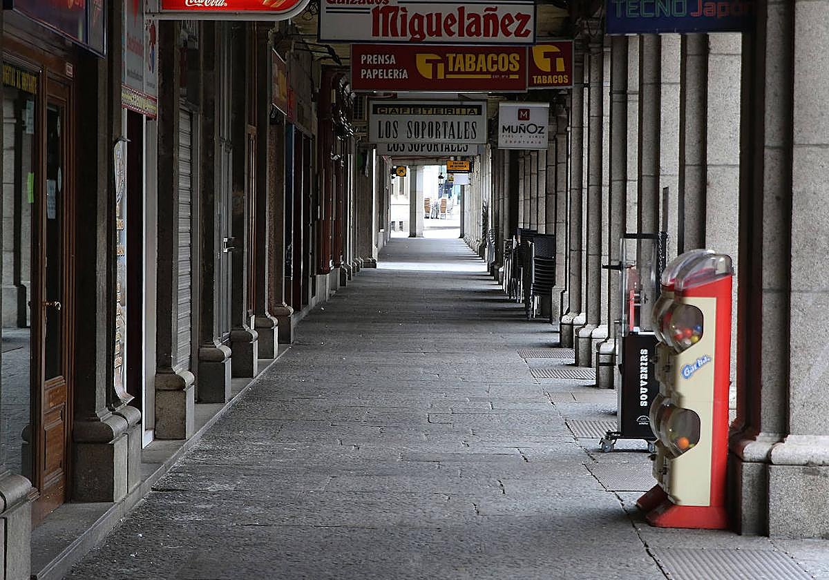 Así estaba Segovia hace cuatro años