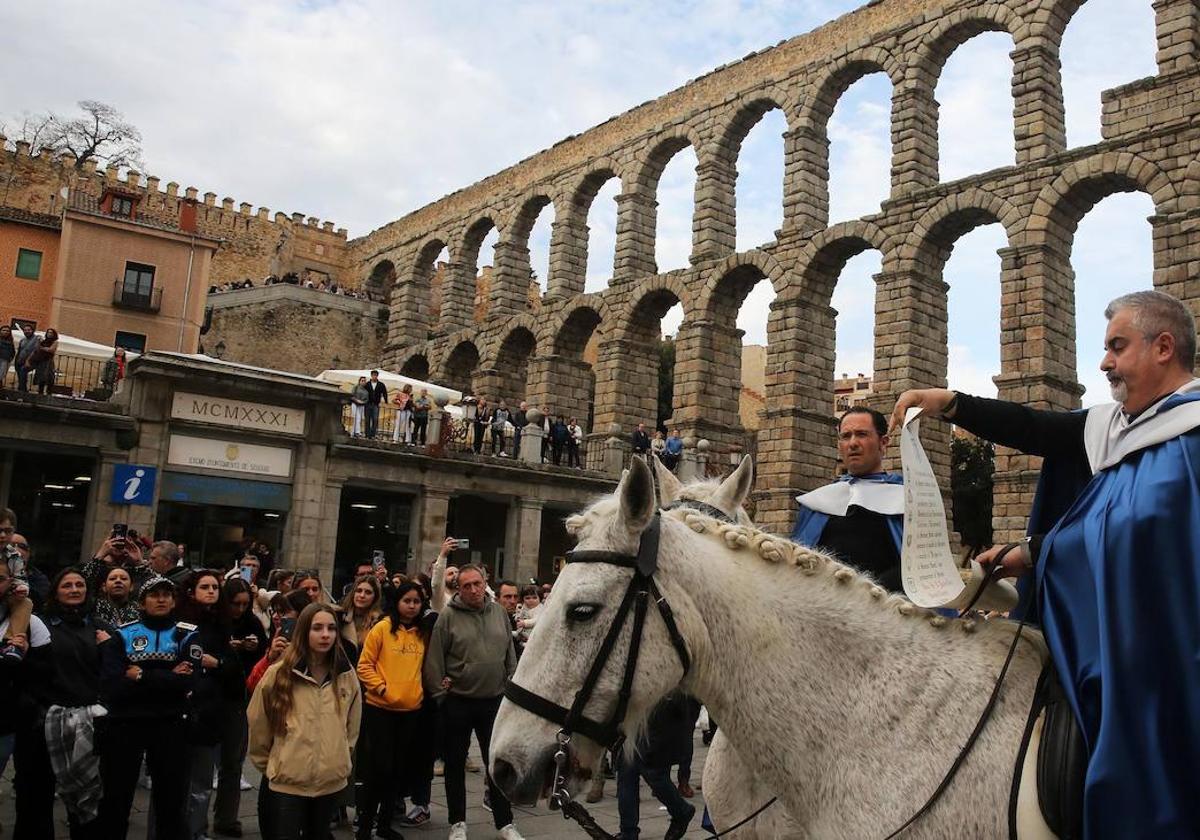 El pregón de la Semana Santa de Segovia, en imágenes