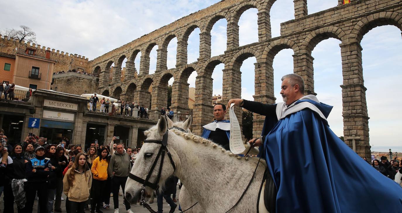 El pregón de la Semana Santa de Segovia, en imágenes