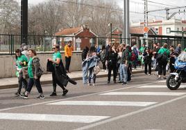 Marcha por la educación pública en Palencia