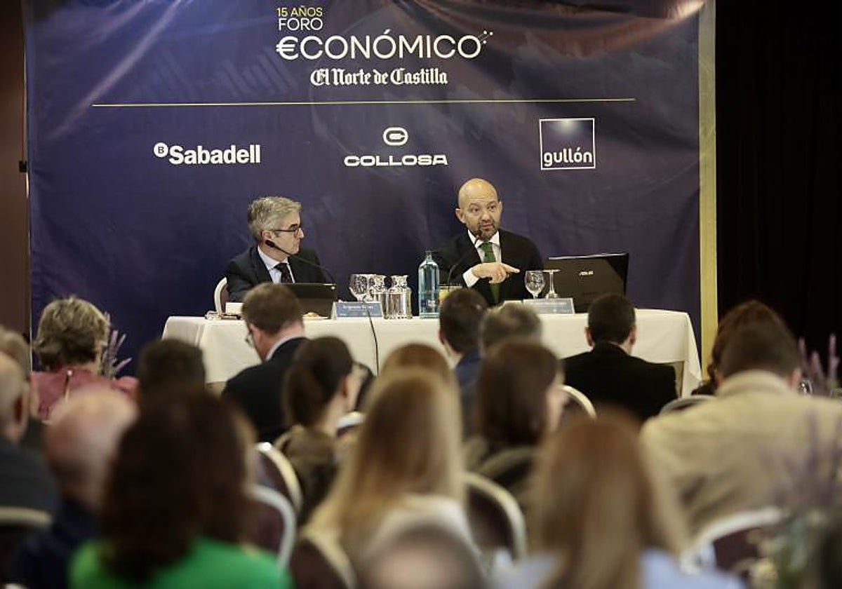 Jaime García-Legaz, durante su intervención.