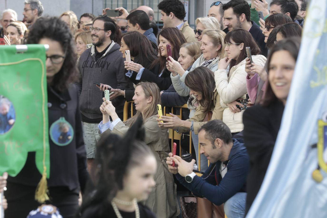 Fotografías de la Semana Santa infantil en el Colegio Lourdes
