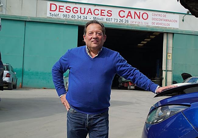 Manuel Cano, de 'Desguaces Cano'.