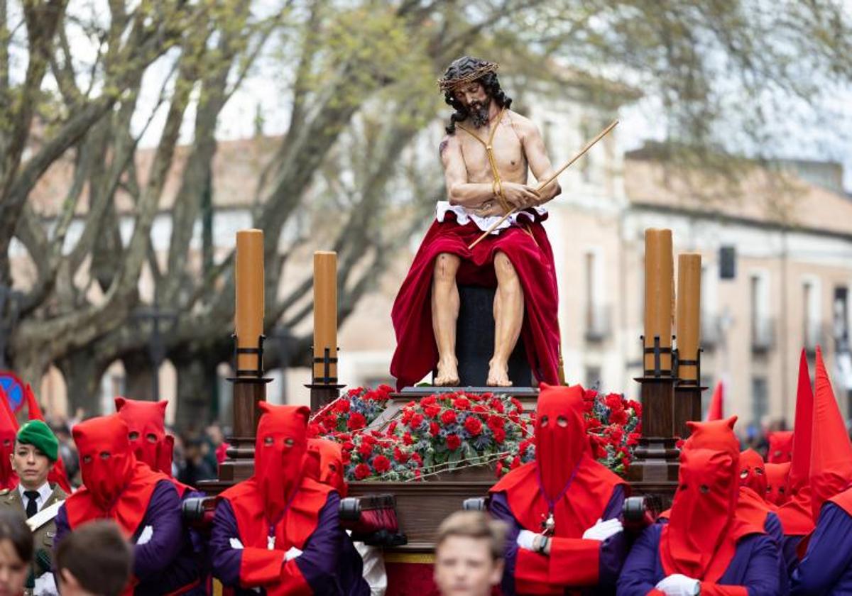 Procesión de la Hermandad del Santo Cristo.