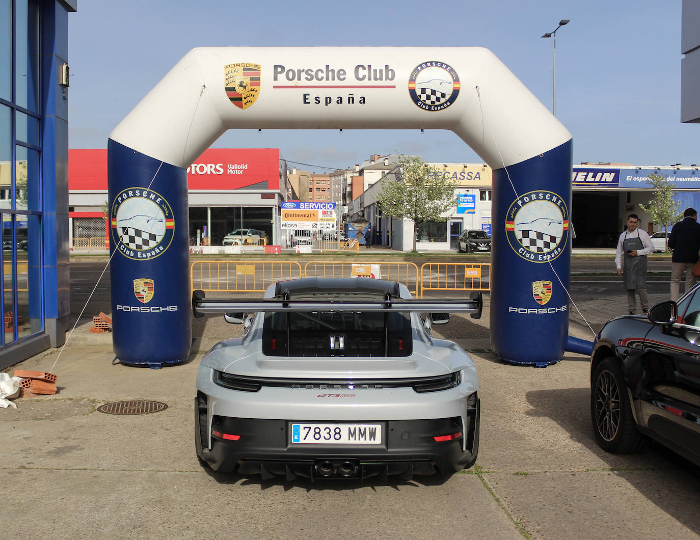 Fotografías de la concentración de automóviles Porsche en Valladolid