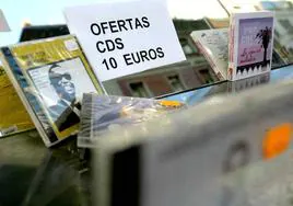 Tienda de discos.