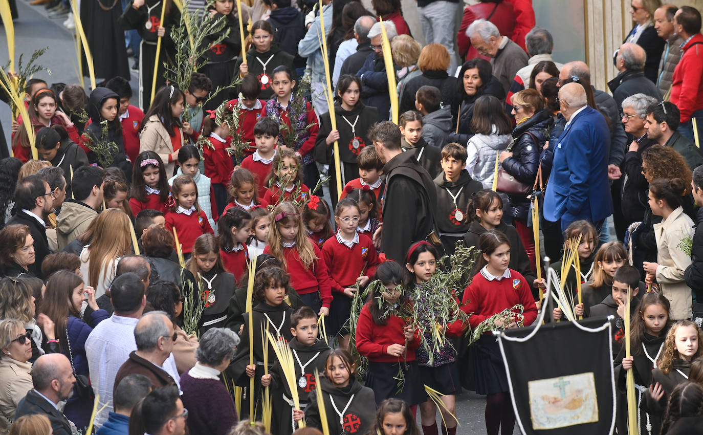 Procesión de La Borriquilla en Valladolid