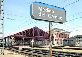 Estación de Medina del Campo.