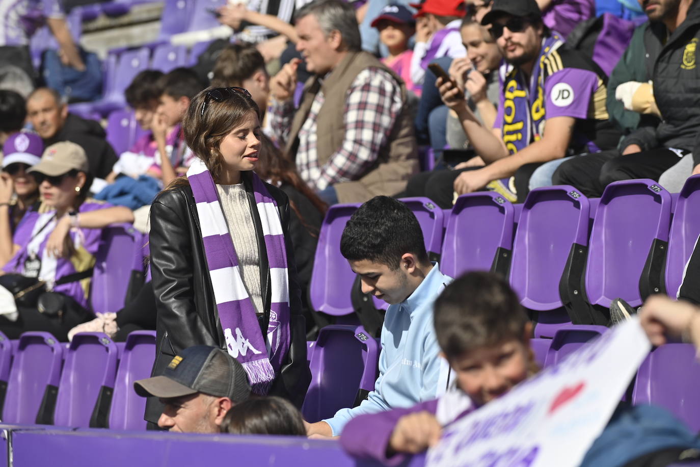 Real Valladolid-Eibar, búscate en la grada