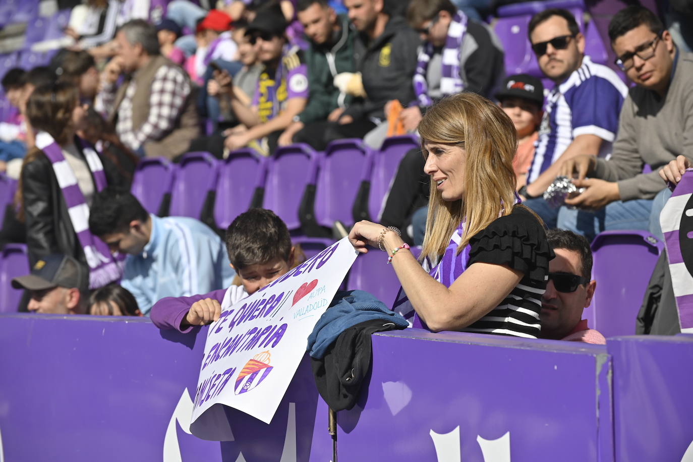 Real Valladolid-Eibar, búscate en la grada