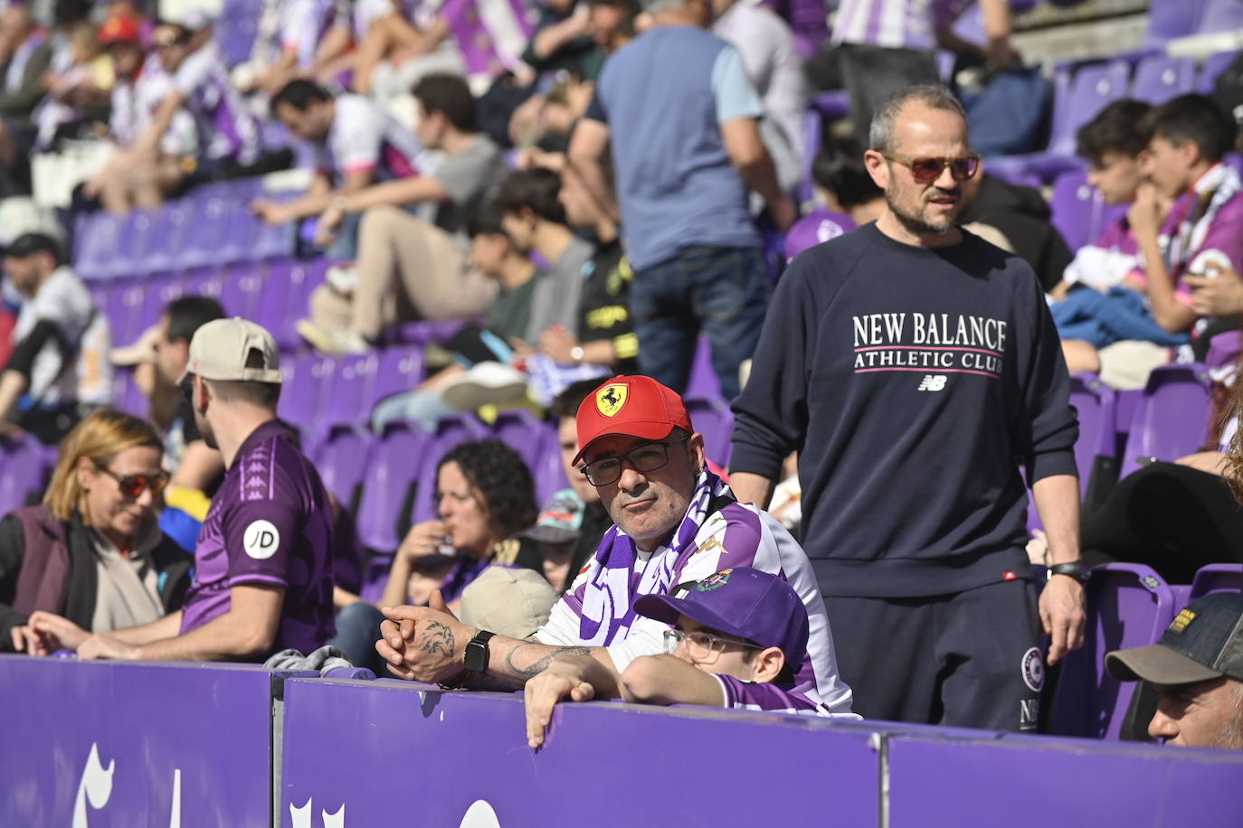 Real Valladolid-Eibar, búscate en la grada