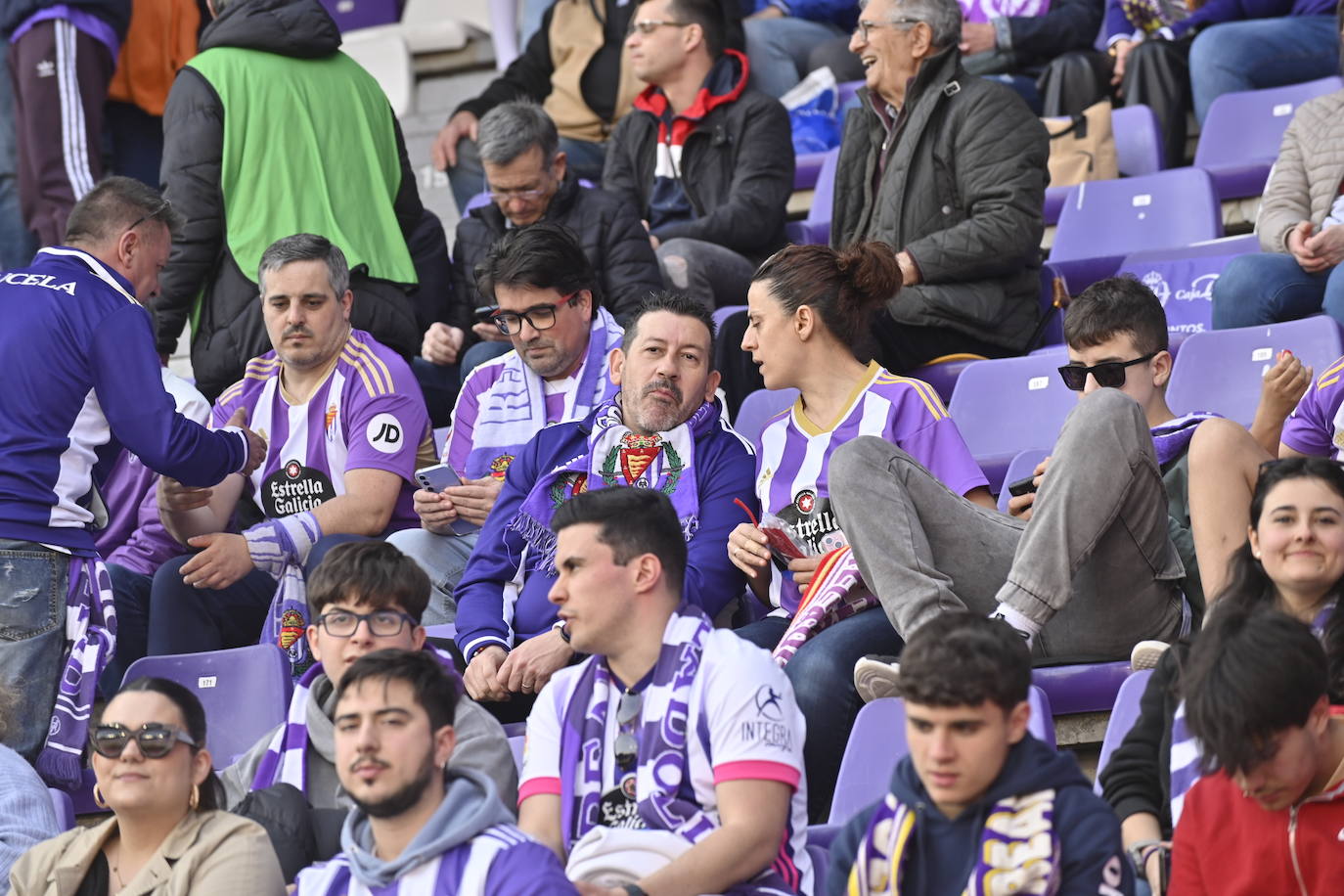 Real Valladolid-Eibar, búscate en la grada