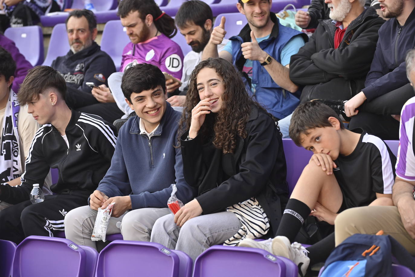 Real Valladolid-Eibar, búscate en la grada