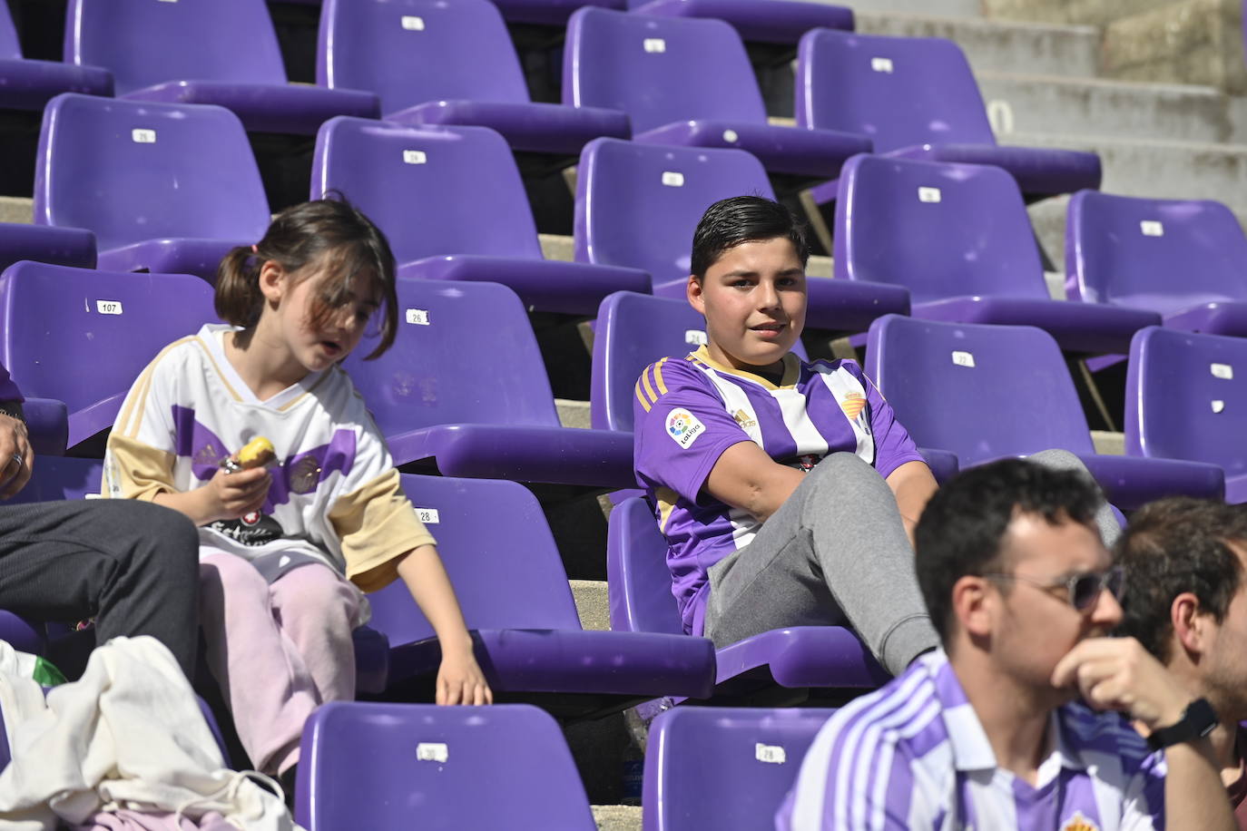 Real Valladolid-Eibar, búscate en la grada