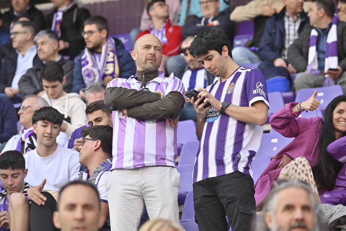 Real Valladolid-Eibar, búscate en la grada